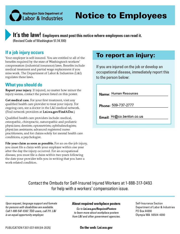 Notice to Employees
